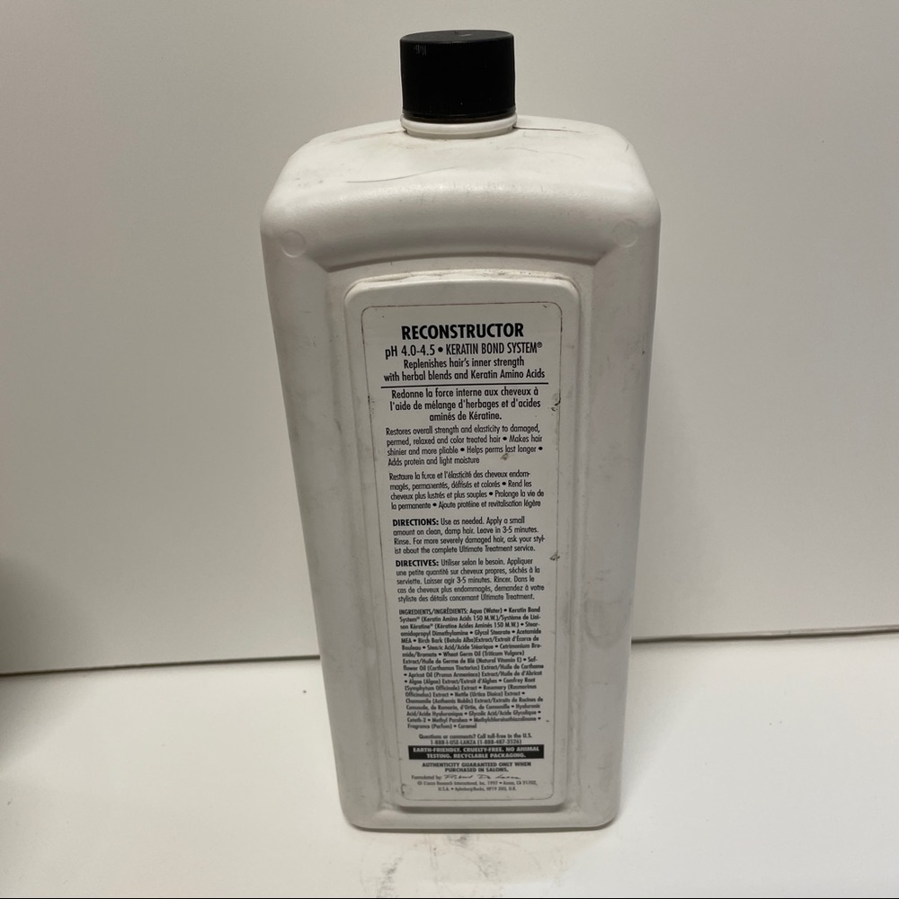 Lanza Curls & Color Step 3 Ultimate Treatment Recontructor 1.91 L HTF - Picture 3 of 3
